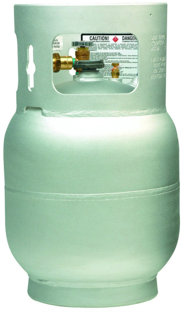 20 lbs (5 gallon)  Burnisher Cylinder without Fill valve
